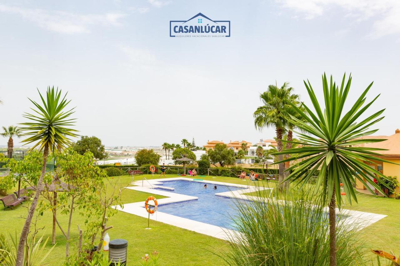 Ferienwohnung Flamingo Golf A Sanlúcar de Barrameda Exterior foto